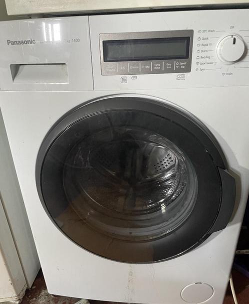 Wasmachine Panasonic NA-147VC5 7 kg 1400, Electroménager, Lave-linge, Utilisé, 10 kg ou plus, 95 cm ou plus, 1200 à 1600 tours