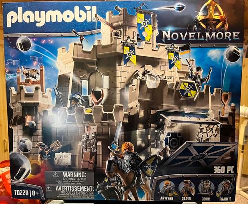PLAYMOBIL Novelmore - Grote burcht van de Novelmore ridders, Enfants & Bébés, Jouets | Playmobil, Neuf, Ensemble complet, Enlèvement