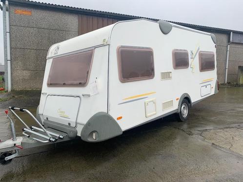 Caravane, Caravans en Kamperen, Caravans, Particulier, tot en met 4, 1250 - 1500 kg, Knaus, Dwarsbed, Lengtebed, Vast bed, 6 tot 7 meter