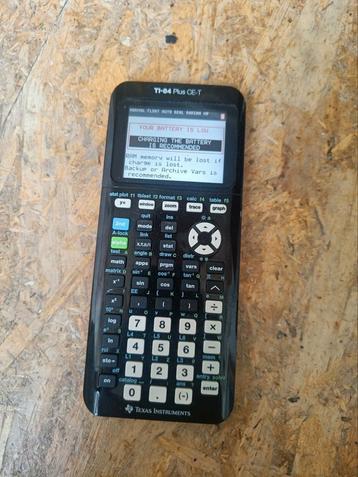 Grafisch rekenmachine TI-84 Plus CE-T Texas instruments 