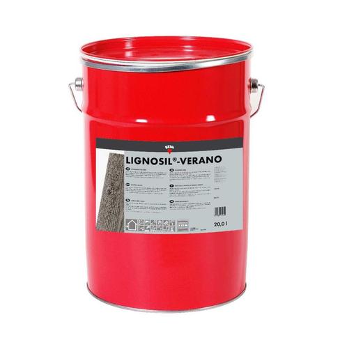 Houtbeits Antraciet Lignosil Kleur 4890-M 20 Liter, Bricolage & Construction, Peinture, Vernis & Laque, Neuf, Peinture, 15 à 20 litres