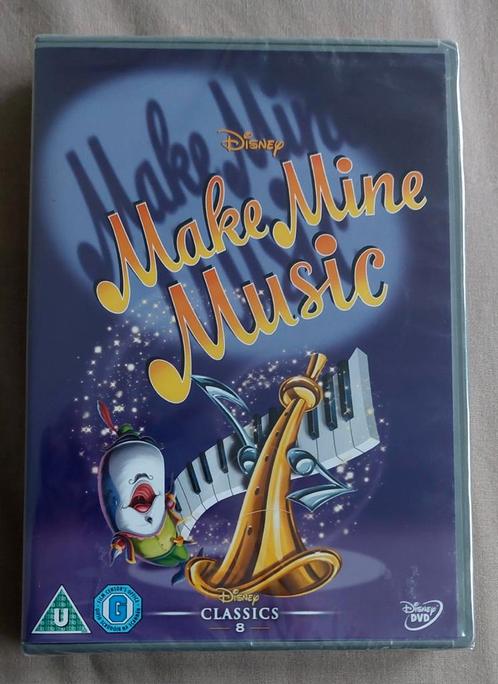 Make Mine Music - Disney Classic 8 - DVD - Nieuw & Sealed, CD & DVD, DVD | Films d'animation & Dessins animés, Neuf, dans son emballage
