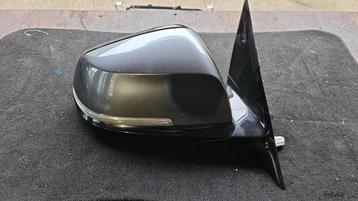 Buitenspiegel hoogglans zwart rechts BMW 3 serie F30 F31 Min