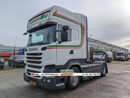 Scania R450 4x2 Topline Euro6 - Retarder - Side Skirts - Spa, Autos, Camions, Entreprise, ABS, Air conditionné automatique, Cruise Control