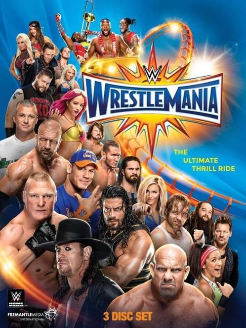 WWE Wrestlemania 33 (Nieuw in plastic), CD & DVD, DVD | Sport & Fitness, Neuf, dans son emballage, Autres types, Sport de combat