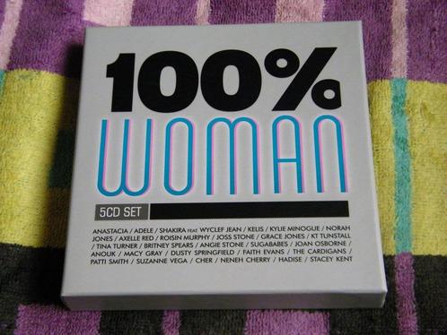 100% Woman --- 5 cd 's, CD & DVD, CD | Compilations, Enlèvement ou Envoi