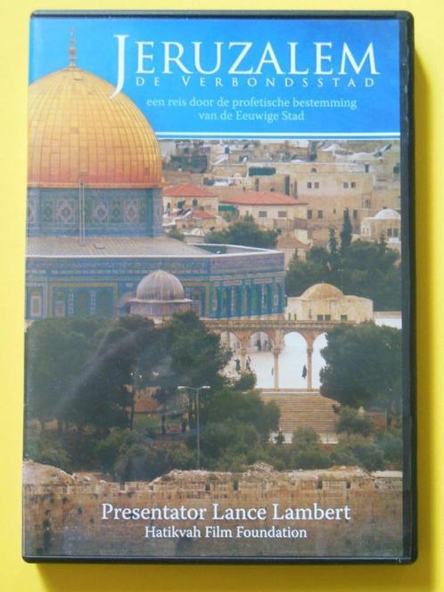 DVD Jeruzalem de verbondsstad - met Lance Lambert, CD & DVD, DVD | Documentaires & Films pédagogiques, Comme neuf, Autres types