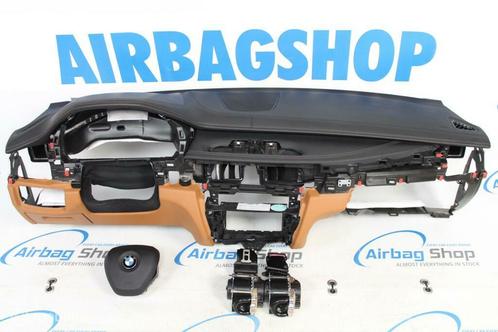 Airbag set Dashboard leer cognac speaker BMW X6 F16, Autos : Pièces & Accessoires, Tableau de bord & Interrupteurs, Utilisé, Enlèvement ou Envoi