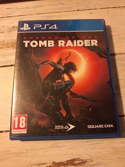 Jeu PS4 Shadow Of The Tomb Raider, Consoles de jeu & Jeux vidéo, Jeux | Sony PlayStation 4, Comme neuf, Aventure et Action, 1 joueur