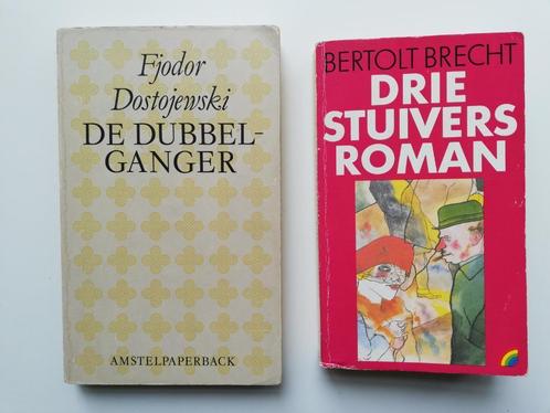 Boeken: Fjodor Dostejewski en Bertol Brecht aan 2,50 euro, Boeken, Literatuur, Gelezen, Ophalen of Verzenden