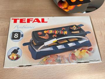 Appareil à raclette électrique Tefal avec casseroles - 8 per