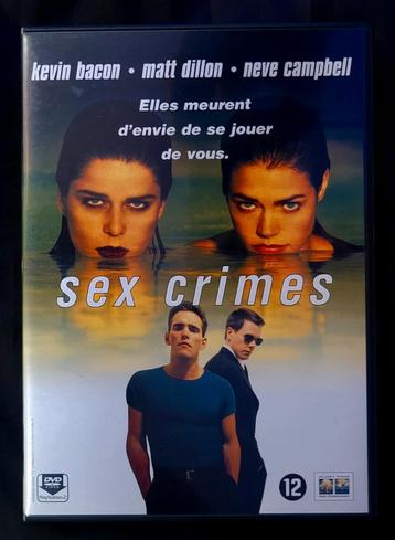 DVD du film Sex Crimes - Kevin Bacon 