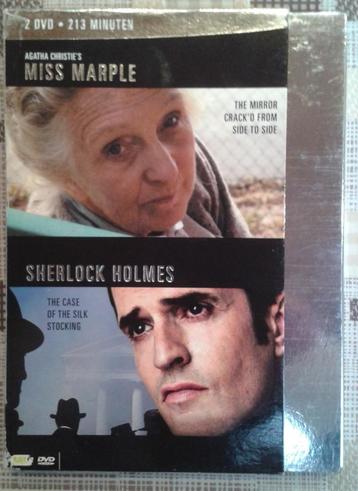 Dvd - Miss Marple - Sherlock Holmes - Uitstekende staat € 4