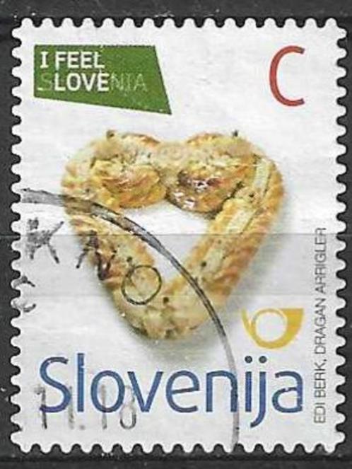 Slovenie 2007 - Yvert 658 - Hart in zoute koek (ST), Postzegels en Munten, Postzegels | Europa | Overig, Gestempeld, Overige landen