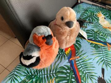 Set van twee knuffels - Vogels 