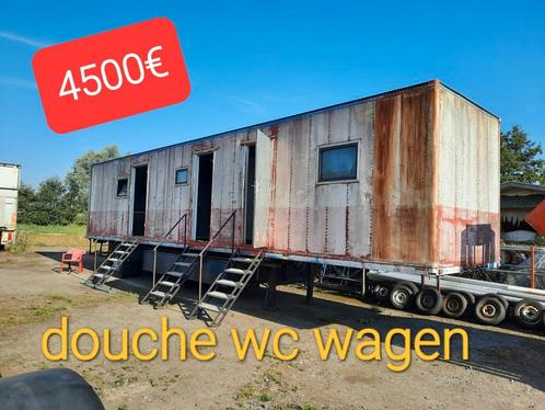 werfkeet woonwagen tiny house oplegger caravan wc wagen bouw, Bricolage & Construction, Abris de chantier & Baraques de chantier