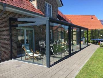 Terrasoverkapping Glas Helder/Opaal/Getint EG Veranda