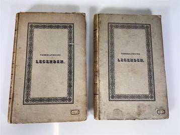A2202. Nederlandsche Legenden, 1847, deel 1 en 2, J. van Len