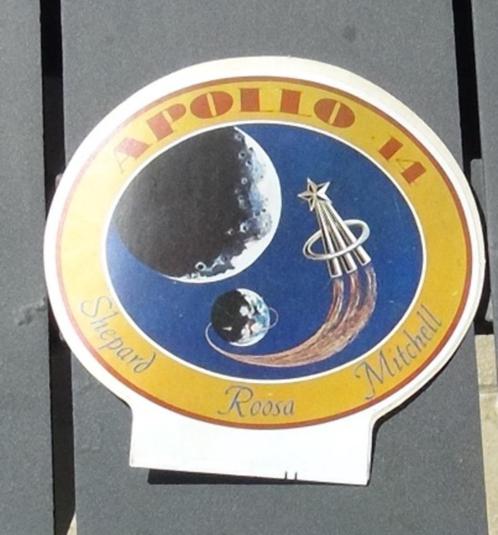 Sticker Apollo 14 avec les noms des astronautes, Motos, Accessoires | Autocollants, Enlèvement ou Envoi