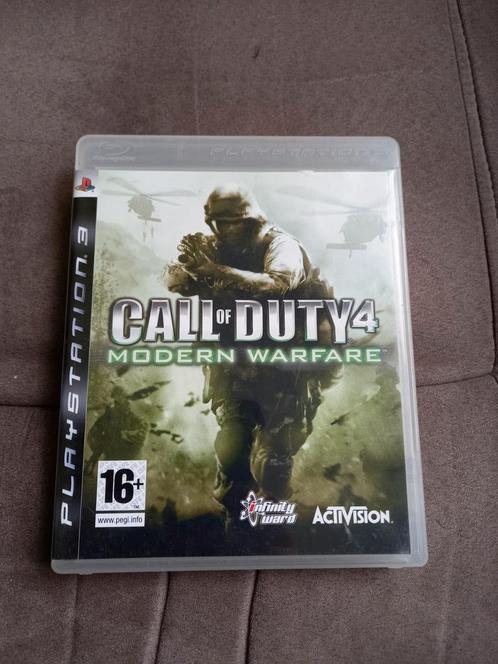 Call of Duty 4 Modern Warfare sur PS3, Consoles de jeu & Jeux vidéo, Jeux | Sony PlayStation 3, Utilisé, Shooter, 3 joueurs ou plus