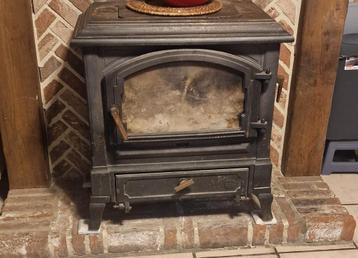 Gietijzeren houtkachel
