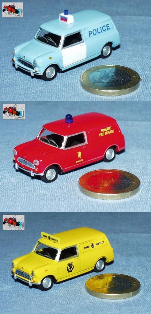 Hongwell : 3 mini-« Police » + « Service routier » + « Sape, Hobby & Loisirs créatifs, Voitures miniatures | 1:87, Neuf, Voiture