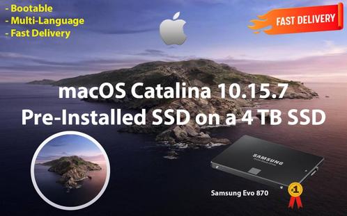 macOS Catalina 10.15.7 SSD Pré-Installé 4 To OSX OS X, Informatique & Logiciels, Systèmes d'exploitation, Neuf, MacOS, Envoi
