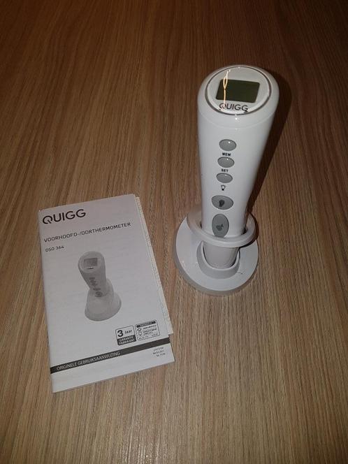 Quigg DSO 364 voorhoofd-/Oorthermometer (Goede staat), Electroménager, Équipement de Soins personnels, Comme neuf, Autres types