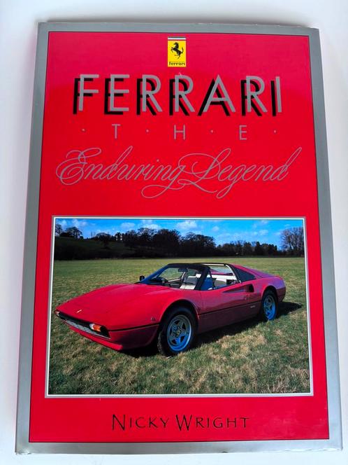Boek ferrari the enduring legend van nicky wright, Boeken, Auto's | Boeken, Zo goed als nieuw, Ferrari, Ophalen of Verzenden