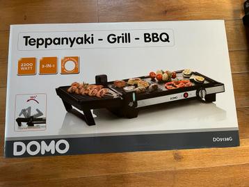 TEPPANYAKI -GRILL - BBQ DOMO NEUF - jamais servi