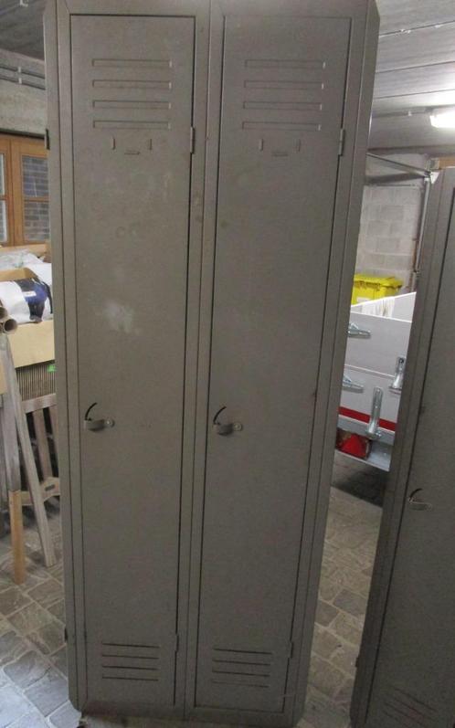 2 dubbele locker kasten, Maison & Meubles, Armoires | Casiers, Utilisé, Enlèvement