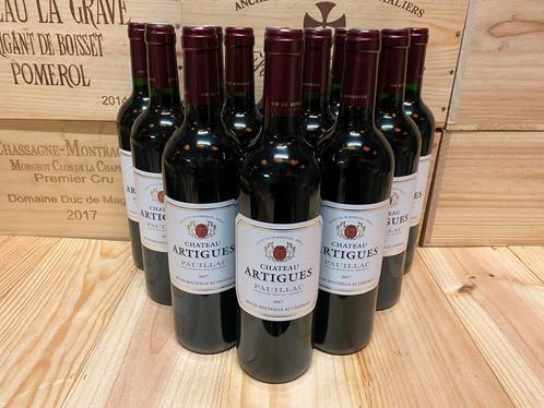 Château Artigues Pauillac - excellent vin de conservation, Collections, Vins, Neuf, Vin rouge, France, Pleine, Enlèvement ou Envoi