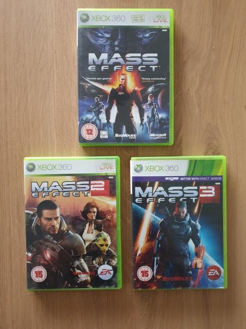 Mass Effect 1-3 trilogy (Xbox 360), Consoles de jeu & Jeux vidéo, Jeux | Xbox 360, Utilisé, Jeu de rôle (Role Playing Game), 1 joueur