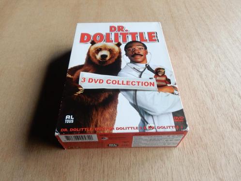 nr.145 - Dvd: dr. Dolittle - 3 dvd collection, CD & DVD, DVD | Comédie, Comme neuf, Comédie d'action, Tous les âges, Enlèvement ou Envoi