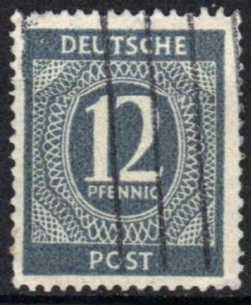 Duitsland A.A.S. 1946 - Yvert 9 - Deutsche Post (ST)