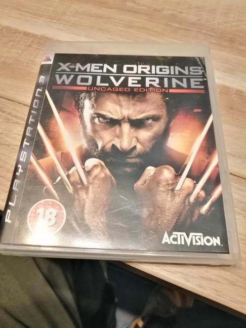 X-men Origins Wolverine, Consoles de jeu & Jeux vidéo, Jeux | Sony PlayStation 3, Comme neuf, Aventure et Action, 1 joueur, À partir de 18 ans