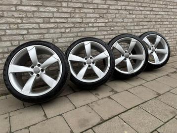 Rotor 19inch 5x112 velgen met banden