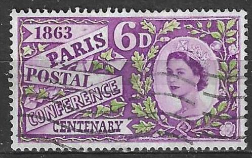Groot-Brittannie 1963 - Yvert 372 - 100 jaar U.P.U. (ST), Postzegels en Munten, Postzegels | Europa | UK, Gestempeld, Verzenden