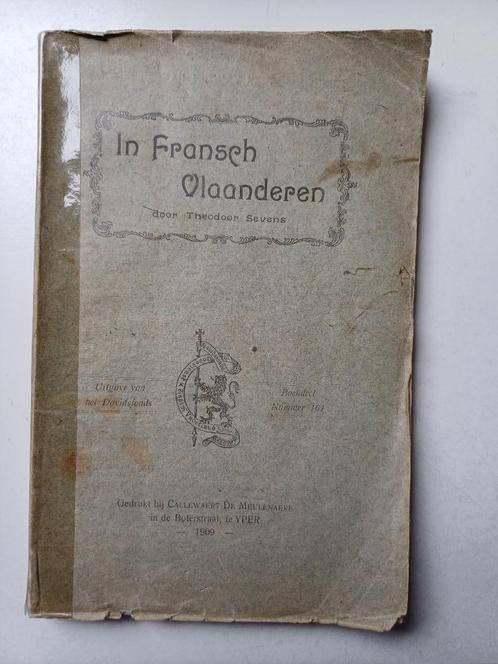 Frans Vlaanderen, Livres, Histoire & Politique, Utilisé, 20e siècle ou après, Enlèvement ou Envoi