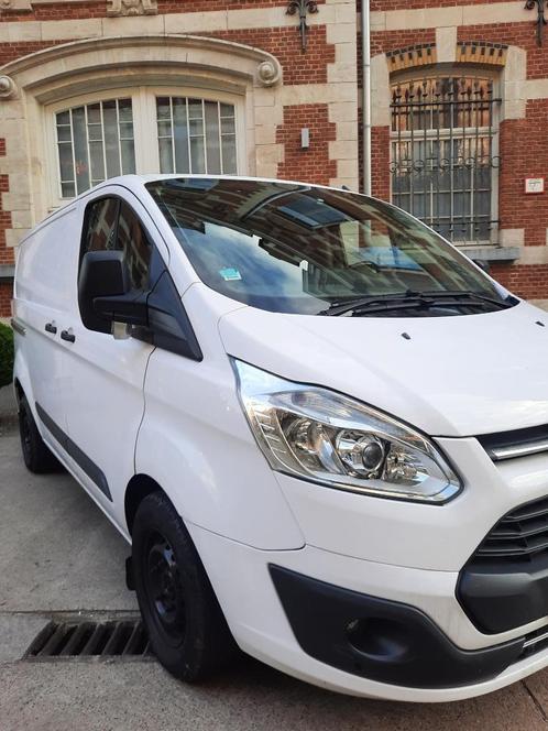 Ford Transit Custom 2.0 TDCi 96KW/Airco/63000Km!! 1ste eige, Autos, Ford, Particulier, Transit, Airbags, Air conditionné, Alarme