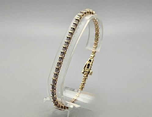 Bracelet vintage en or avec diamant environ : 0,50 ct. 2024/, Bijoux, Sacs & Beauté, Bracelets, Comme neuf, Or, Or, Avec pierre précieuse