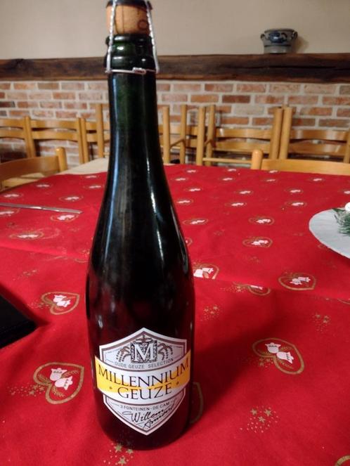 geuze milenium, Verzamelen, Biermerken, Nieuw, Flesje(s), Ophalen