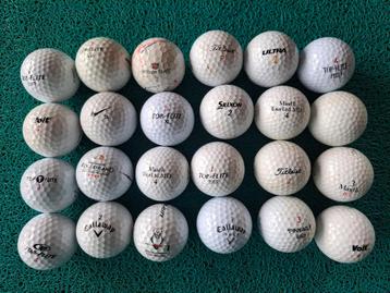 Lot de 24 balles de golf