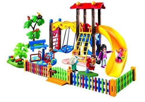 PLaymobil speeltuin - compleet, Kinderen en Baby's, Speelgoed | Playmobil, Zo goed als nieuw, Complete set, Ophalen of Verzenden