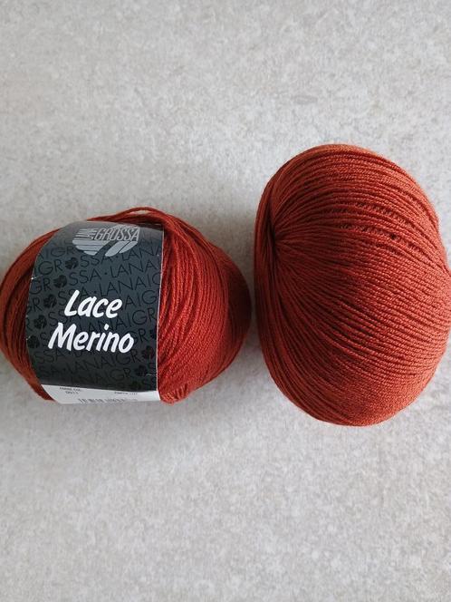 Laine Lace Merino Uni de LANA GROSSA, Hobby & Loisirs créatifs, Tricot & Crochet, Neuf, Tricot ou Crochet, Enlèvement ou Envoi