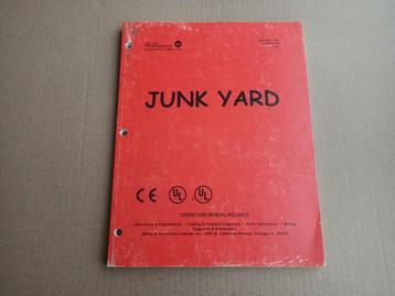 Manual: Junk Yard Williams (1997) Flipperkast 