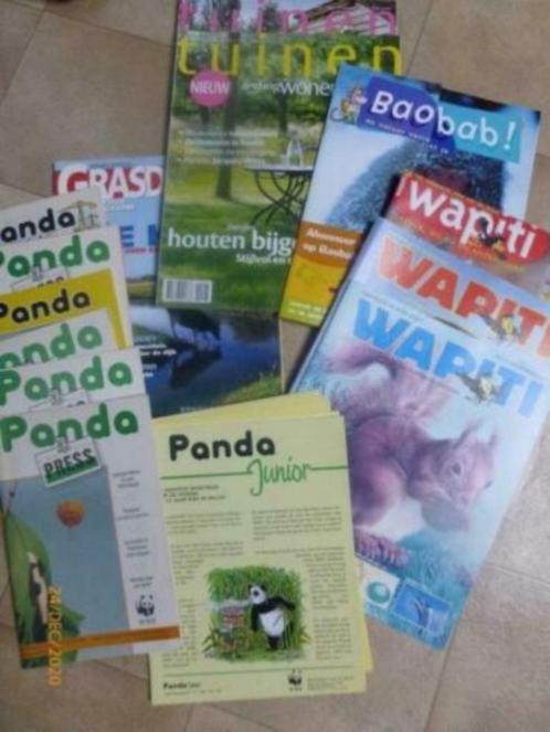 tijdschriften: Volkstuin, Seizoenen, Baobab, Panda, Wapiti.., Livres, Journaux & Revues, Comme neuf, Science et Nature, Envoi