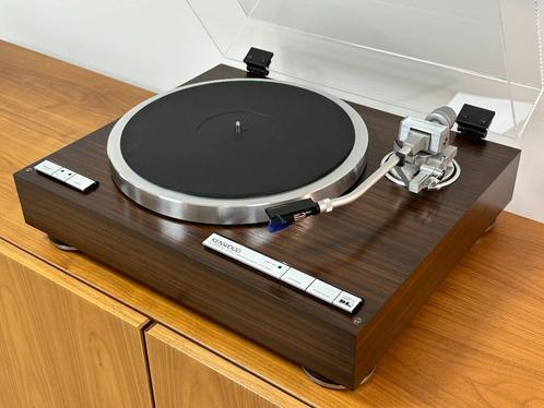Kenwood KD-990 Direct Drive Tigerwood in nieuwstaat, TV, Hi-fi & Vidéo, Tourne-disques, Comme neuf, Tourne-disque, Autres marques