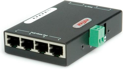 Roline Gigabit Ethernet PoE Injector, 4 poorten, Informatique & Logiciels, Commutateurs réseau, Neuf, Enlèvement ou Envoi