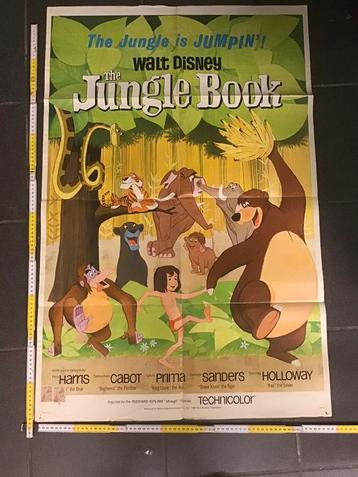 Affiche du film « Le livre de la jungle » de Walt Disney 